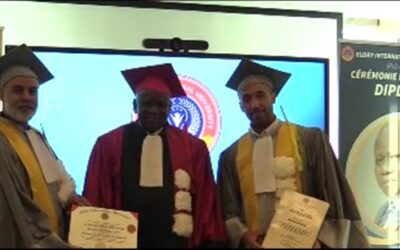 REMISE DE DIPLÔME DE PhD AU REPRÉSENTANT-RÉSIDENT DE L’OMEX