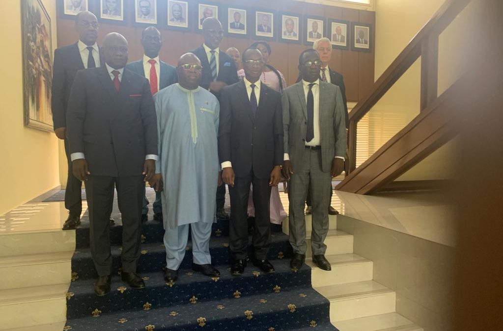 AUDIENCE ACCORDÉE A OMEX PAR LE MINISTRE DES AFFAIRES ÉTRANGÈRES  DE CÔTE D&rsquo;IVOIRE