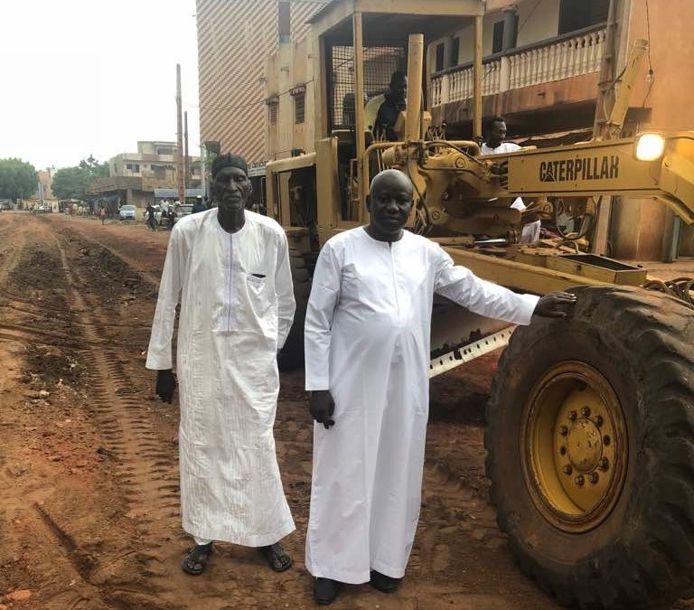 REHABILITATION DE LA VOIE ENTRE LAFIABOUGOU ET TALIKOLONGUE, LONGUE DE 2,7 KM DANS LA COMMUNE 4, BAMAKO (MALI)