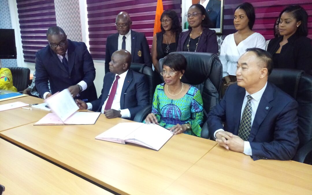 SIGNATURE D&rsquo;UNE CONVENTION DE PARTENARIAT AVEC LE MINISTÈRE DE LA FAMILLE, DE LA FEMME ET DE L&rsquo;ENFANT